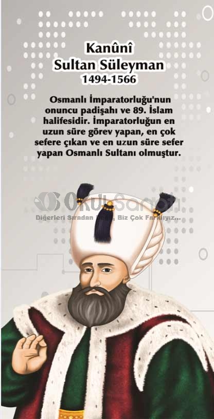 Kanuni Sultan Süleyman Kapı Giydirme